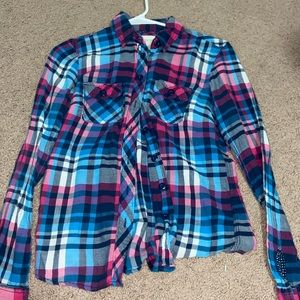 aeropostale flannel top